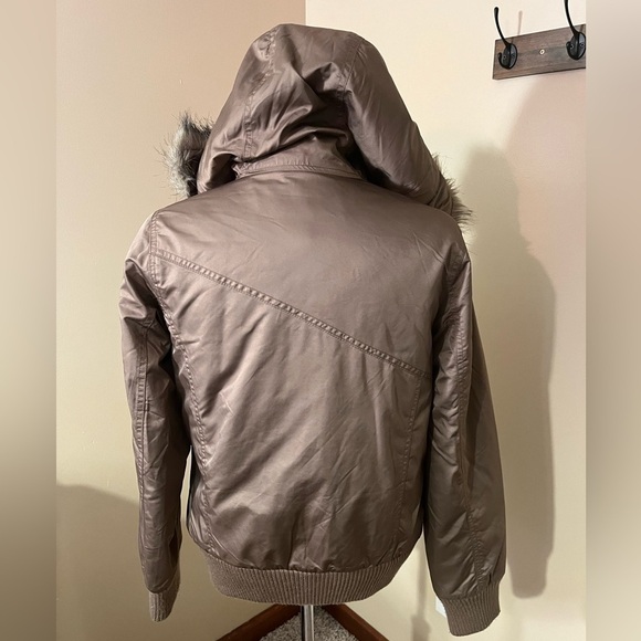 Columbia Women’s Brown Waterproof Detachable Hooded Coat Sz S EUC - Picture 10 of 11